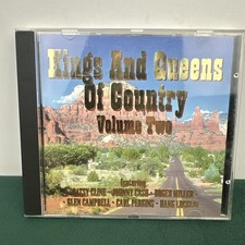 Kings & Queens Of Country Vol 2 CD Johnny Cash Patsy Cline Glen Campbell