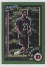 2022 Classics Timeless Tributes Premium Edition Green 4/20 Daxton Hill #199 16wc