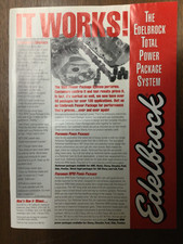 Aw 2566 Advertisement 1994 Edelbrock The Edelbrock Total Power Package System 1p Aw 2566 Advertisement 1994 Edelbrock The Edelbrock Total Power Package System 1p