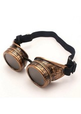 Vintage Victorian Steampunk Goggles Retro Glasses Gothic Punk Cosplay Costume