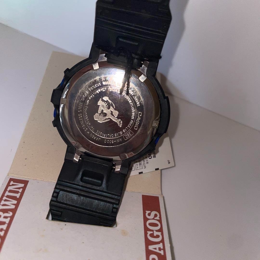 CASIO G-SHOCK AW-500D-2ET Galapagos Charles Darwin Foundation Blue