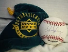 Evan Longoria Signed MLB Baseball UDA & MLB Hologram 2008 ROY Rays