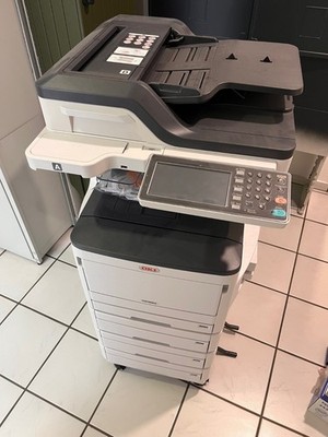OKI MC883 A3 Farb-Multifunktionsdrucker Kopierer Scanner Duplex LAN   geprüft