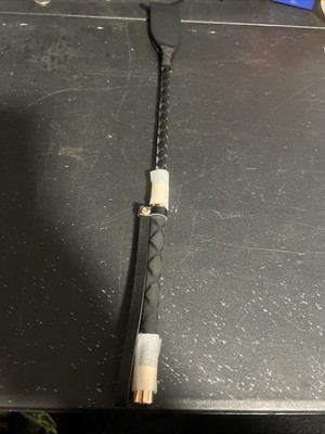 OBTANIM 18 Inch Riding Crop PU Leather Horse Whip Crop for Equestrian Horses