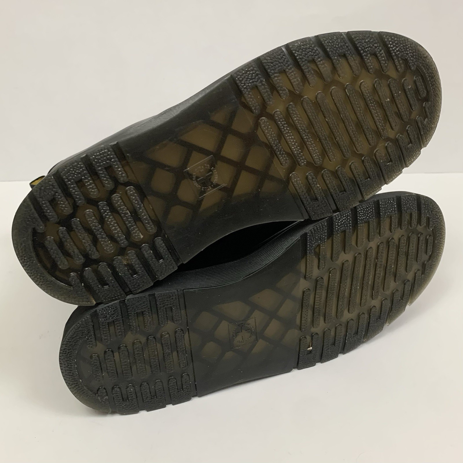 Doc Dr Martens Zavala Womens 6 Mens 5 Black Leather Lace Up Combat Chunky Boots thumbnail 10