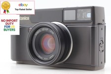 MINT Konica Hexar AF Black Rangefinder Film Camera 35mm f2 Lens From JAPAN