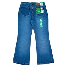 Vintage Jordache Jeans Flare Low Rise Ankle Womens 13/14 32x29 Bootcut 90s New