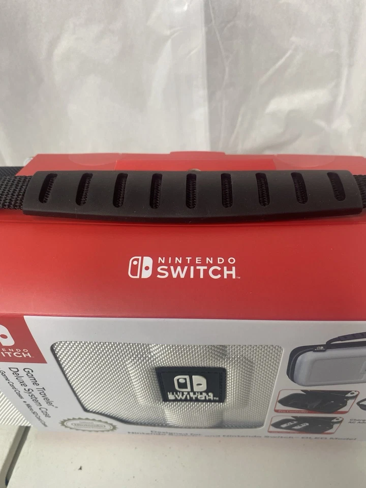 Совершенно новый RDS Industries Nintendo переключатель игры путешественник Deluxe чехол белый / черный - Изображение 3 из 4