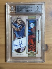 2018 Topps Gypsy Queen Aaron Judge Psa-AJ Sock Auto HR DERBY Relic Card /10