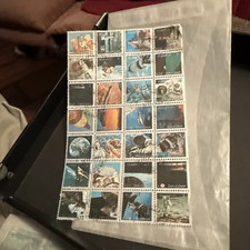 sheet of 28 postage stamps from Umm Al Qiwain 1972