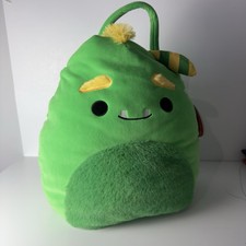 Squishmallows 16  Plush Treat Pail - Ultra-soft - Green