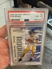 Tom Brady 2000 SKYBOX Impact Rookie Card PSA 8!🔥