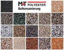 SET= ALLE Farben Steinteppich + 2K-Bindemittel für Bad Büro Wohnbereich