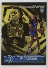 2020 Panini Illusions Rookies Trophy Collection Yellow 23/149 Moses Brown 18jt