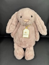 100 Authentic    Jellycat Bashful Luxe Bunny Medium Rosa