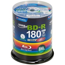Verbatim Blank Blu-ray BD-R VBR130RP100SV4 25GB 1-6x jp