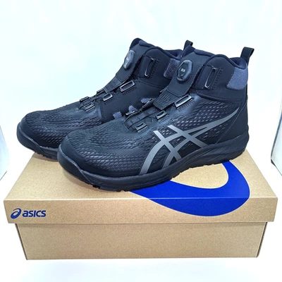ASICS Winjob CP122 BOA 3E Equivalent 1273A117 001 Noir x Gunmetal Safety Work - Photo 1/4