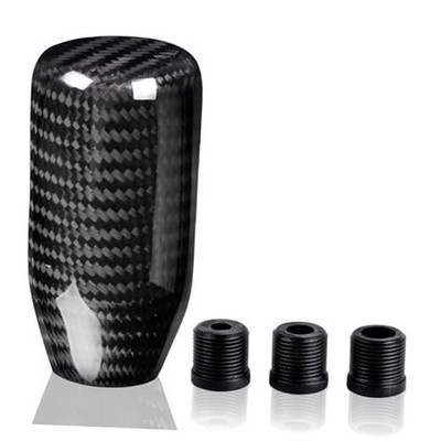 Carbon Fiber Shift Knob Long Modified Carbon Fiber Stand Head Carbon Fiber-Long