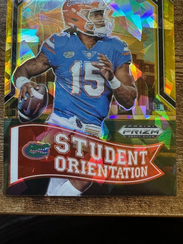 2023 Panini Prizm Draft Picks - Orientamento Studenti Gold Ice Prizm #SO-4 Anthony - Foto 5 di 8