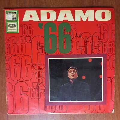 Adamo 66 [1966] Vinyl LP Pop Chanson Germany Electrola Amour Perdu