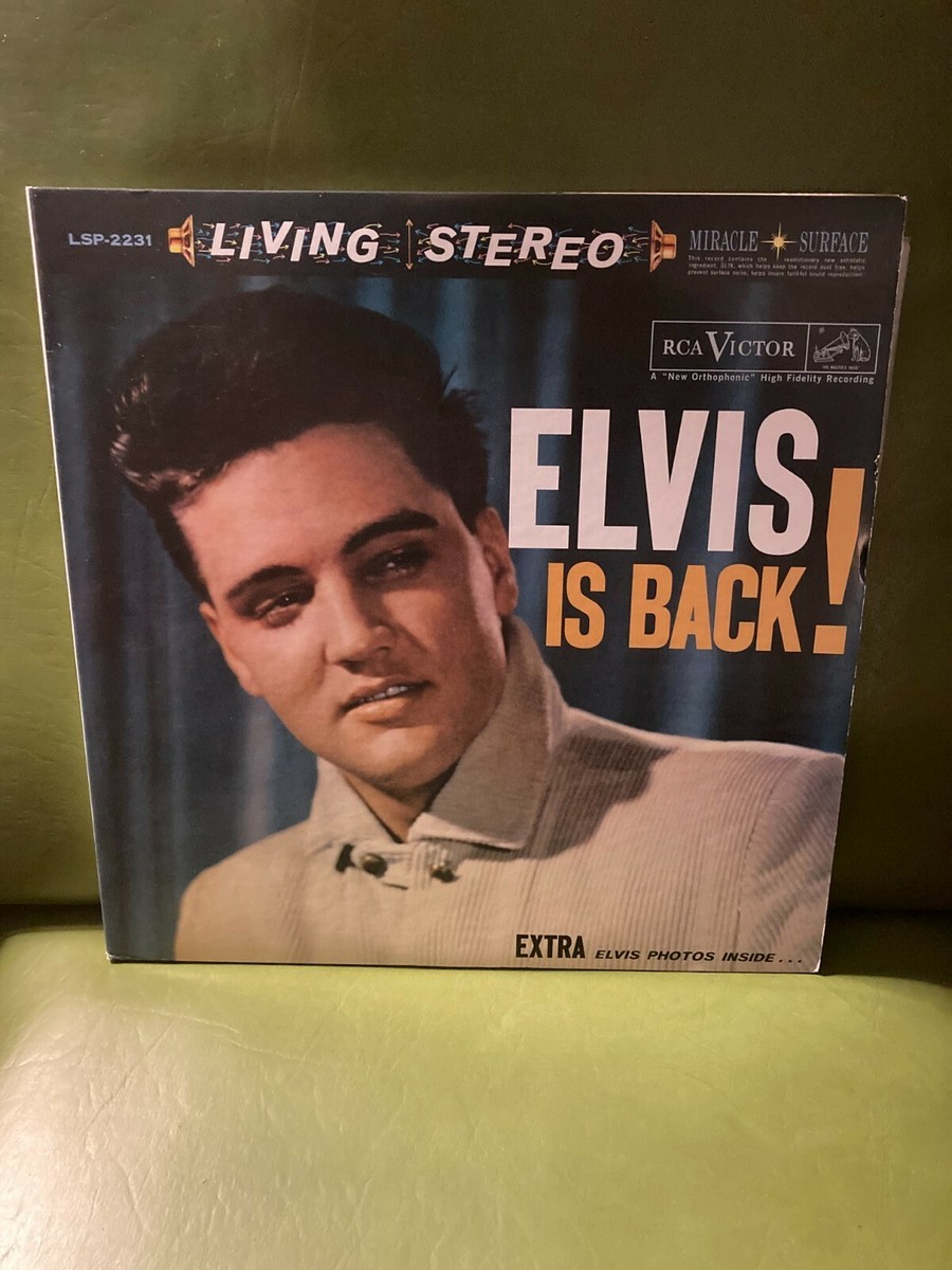 英LP Elvis Presley Elvis Is Back! UK盤Mono Elvis Presley Elvis Is Back 2 LP 45 RPM Vinyl 180g Analogue