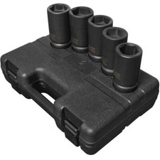 Sunex Tool 5626 5 Pc. 1 Drive Budd Wheel Socket Set