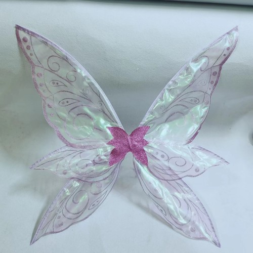 Unisex Wings Party Fairy XMAS Elf Pattern Foldable Accessory Filmy Vivid Strap - Picture 21 of 29