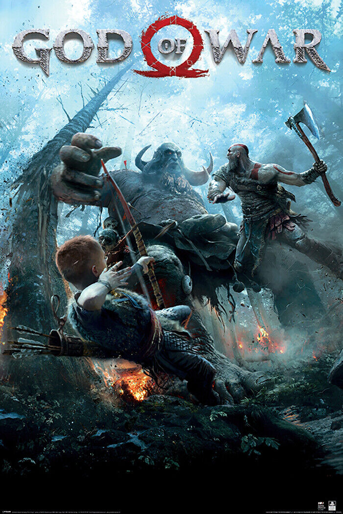 Poster God Of War 3 E - Pop Arte Skins