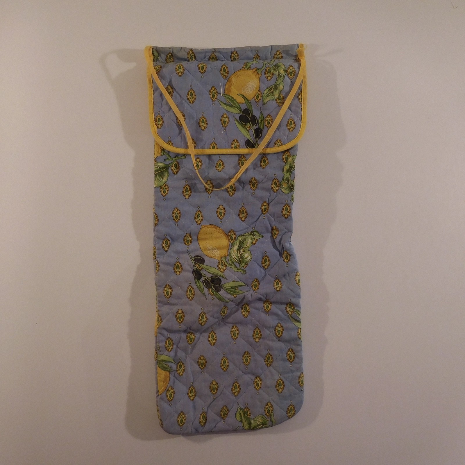 Bolsa Stall Para Pan Tela Provenza Francia Lima Oliva Arte Deco Diseño Xx N3348