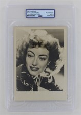 Joan Crawford 1947 Signed Photo PSA Glamorous Young Portrait, Actress Autograph