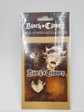 Black Clover 4-Color Decal 4'' x 8'' by Trends International SandyLion Sticker