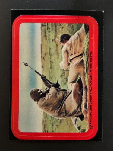 1977 Topps Star Wars Series 2 Sticker #17 Combine Ship