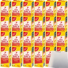 Gut&G&uuml;nstig Jodsalz mit Fluorid besonders rein 24er Pack 24x500g Packung usy