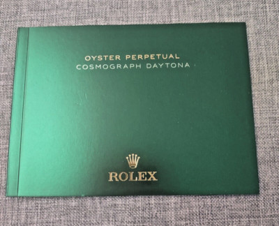 ROLEX DAYTONA BOOKLET / MANUAL FOR CURRENT MODELS.