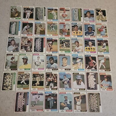 1974 Topps Base Set & Topps Traded Baseball Your Choice