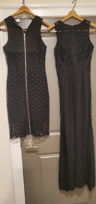 Maje Black Sleeveless Sheer Leather Short Dresses (Lot Of 4) Small | eBay Maje Black Sleeveless Sheer Leather Short Dresses (Lot Of 4) Small | eBay