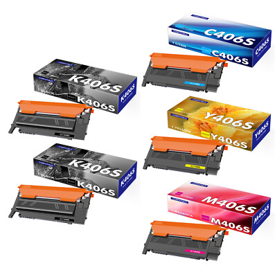1-5xxl Toner CLT-406S Kompatibel für Samsung Xpress C460W C410W CLX-3305 CLP-365
