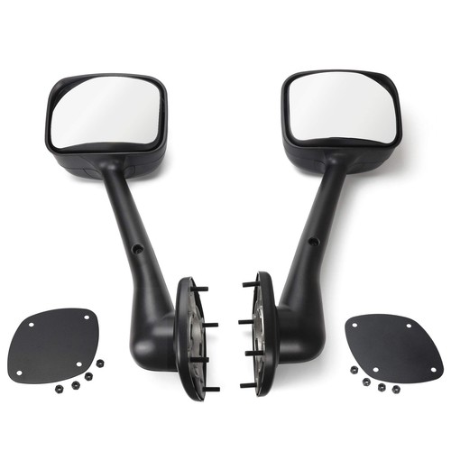 Hood Mirrors Fit for 2008-2017 Freightliner Cascadia,Driver and Passenger Sid...