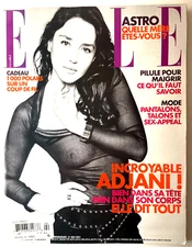 Isabelle Adjani French Elle Magazine May 2001 France Import