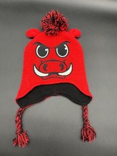 Arkansas Razorbacks Children's Kids Beanie Red Hogs Winter Hat Cap Zazootz