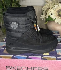 Skechers On-the-GO Glacial Ultra Winter Boots  Black