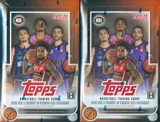 2 BOX LOT - 2022-23 Topps NBL Basketball Factory Sealed Hobby Box