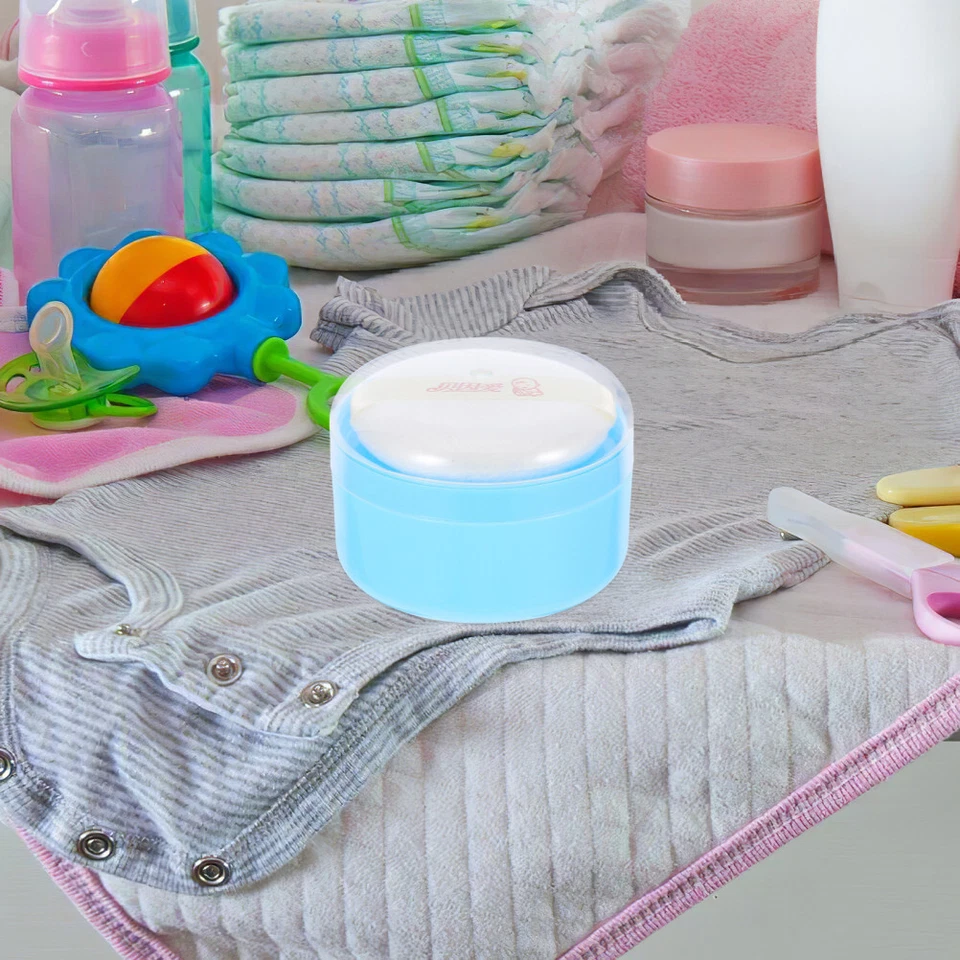 1PC Powder Puff Case Dusting Powder with Puff for Powder Puff and Container - Изображение 3 из 4