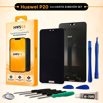 Display für Huawei P20 Touch Screen Schwarz + Werkzeuge NEU!