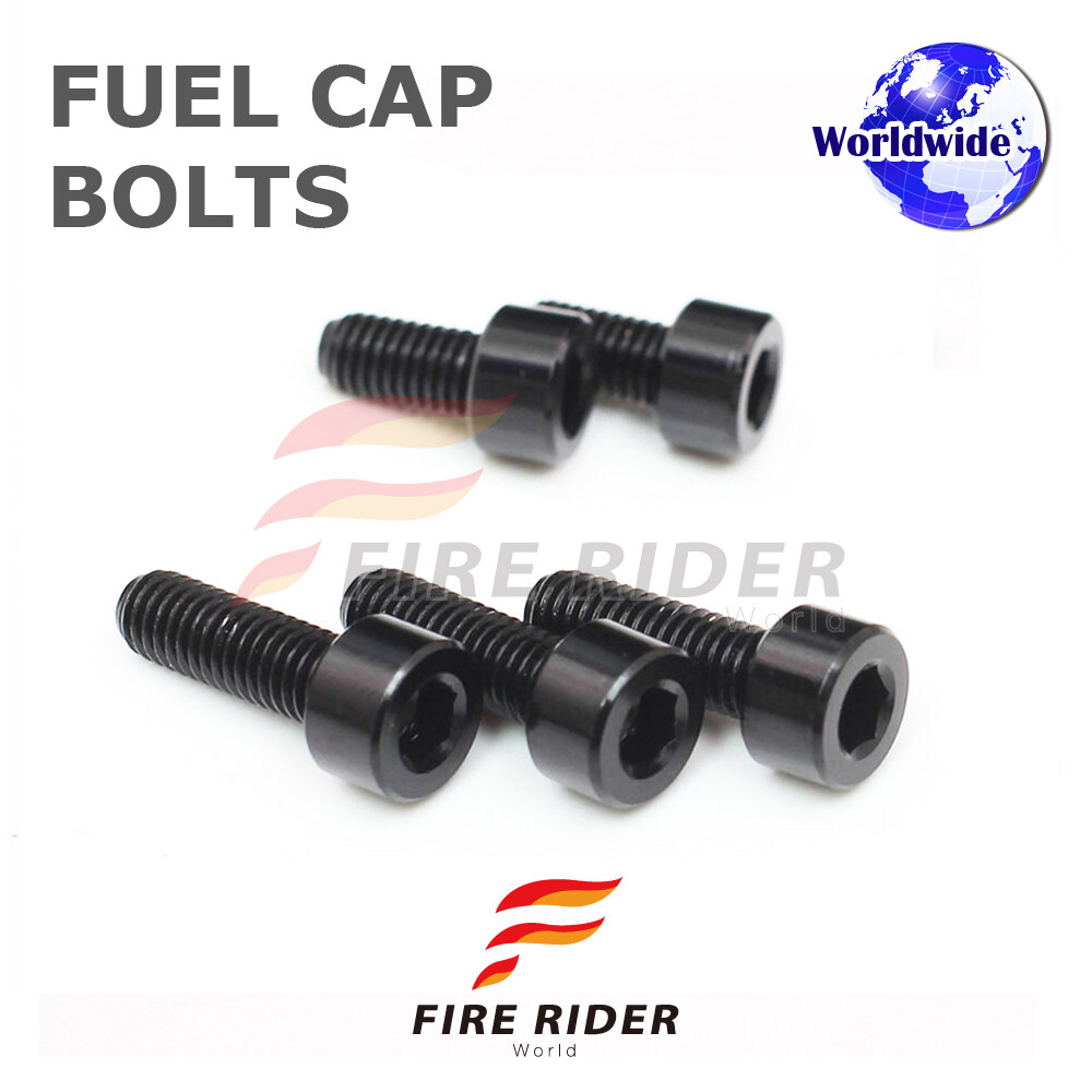 1 Set Fuel Gas Tank Cap Bolts For Kawasaki ZX-6R 2003-2006 ZX-6RR