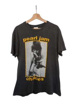 Vintage Pearl Jam Choices RARE BACK T-Shirt Size L | eBay