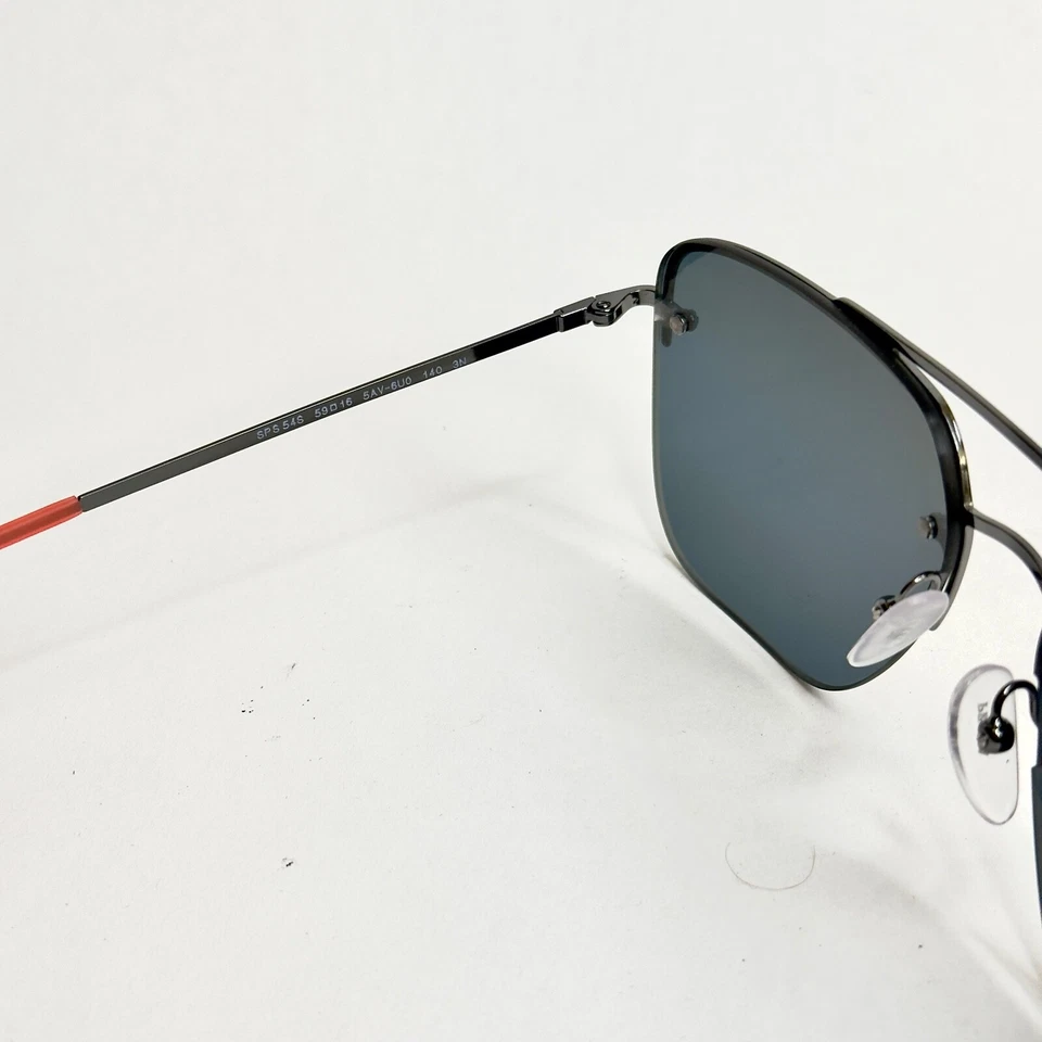 Gafas de sol deportivas PRADA 54S Linea Rossa Spectrum bronce naranja espejo PS54SS Foto 4 de 4