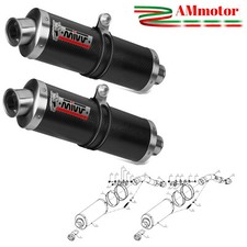 Auspuff Mivv Suzuki DL V Strom 1000 2005 Endtopf Oval Carbon Motorrad Exhaust