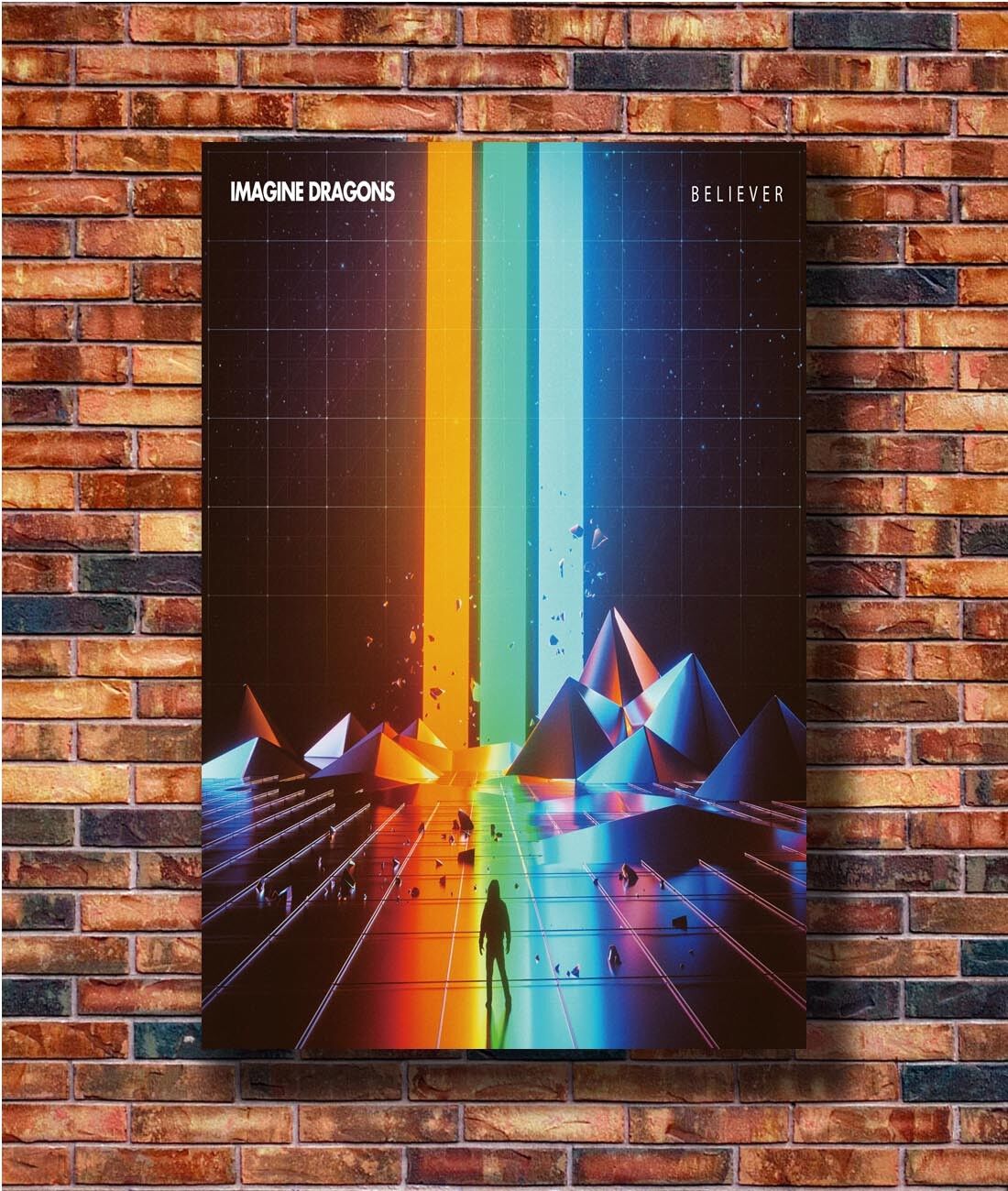 Imagine Dragons - Believer Poster for Sale by AddictGabe