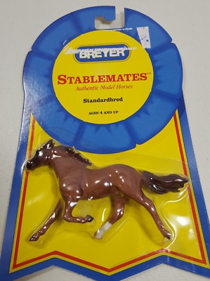 Breyer Stablemates Authentic Model Horses Retired Horse STANDARDBRED ...